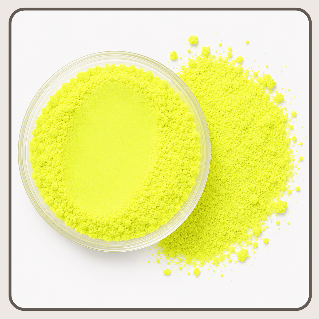 Bright Yellow Matte Pigment Powder