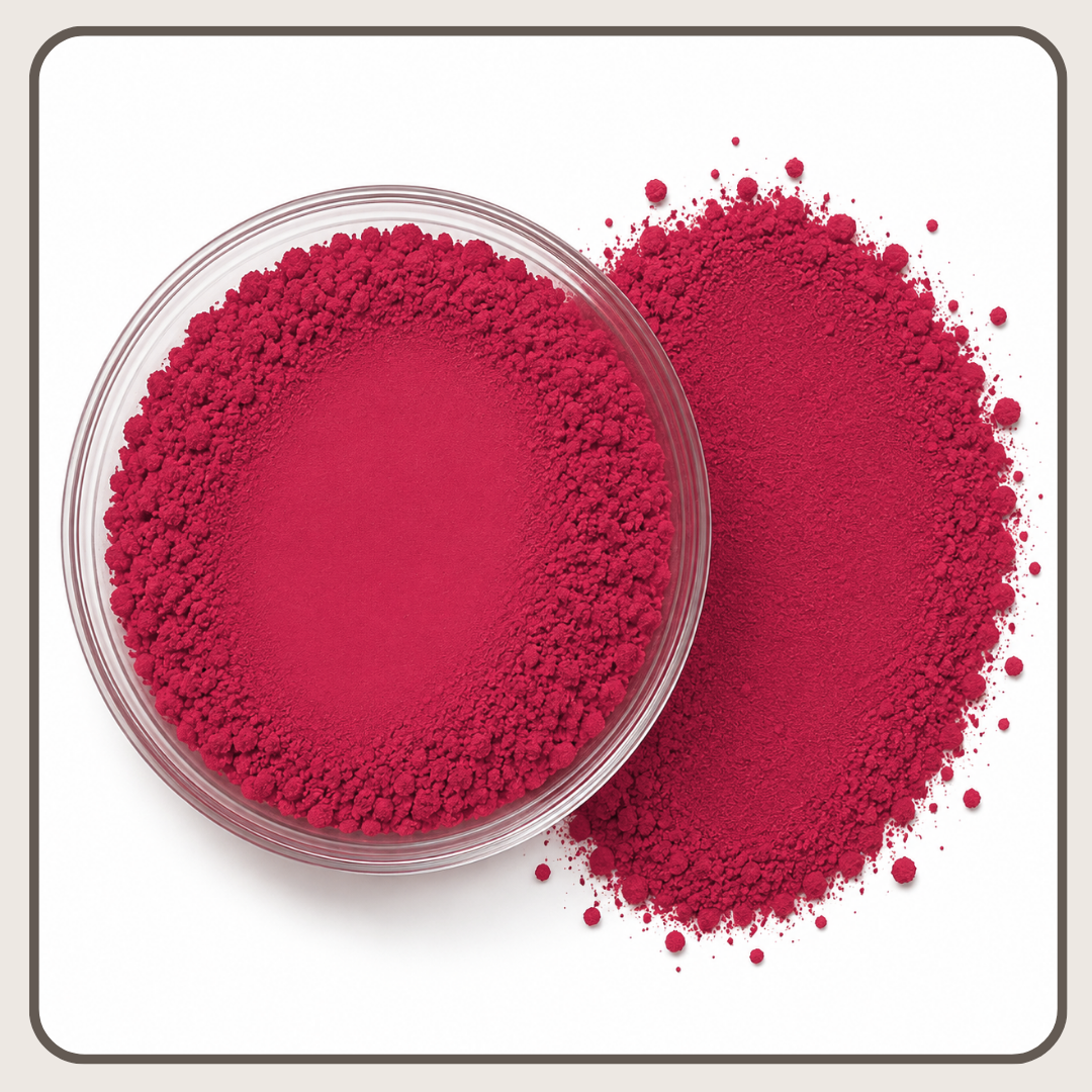 Pinkish-Red Matte Pigment Powder