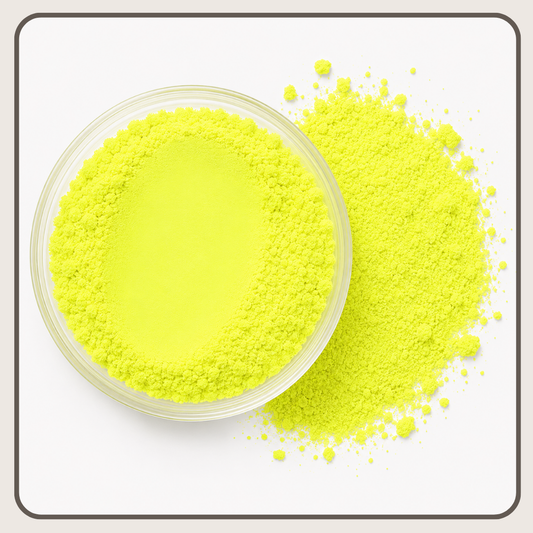 Bright Yellow Matte Pigment Powder