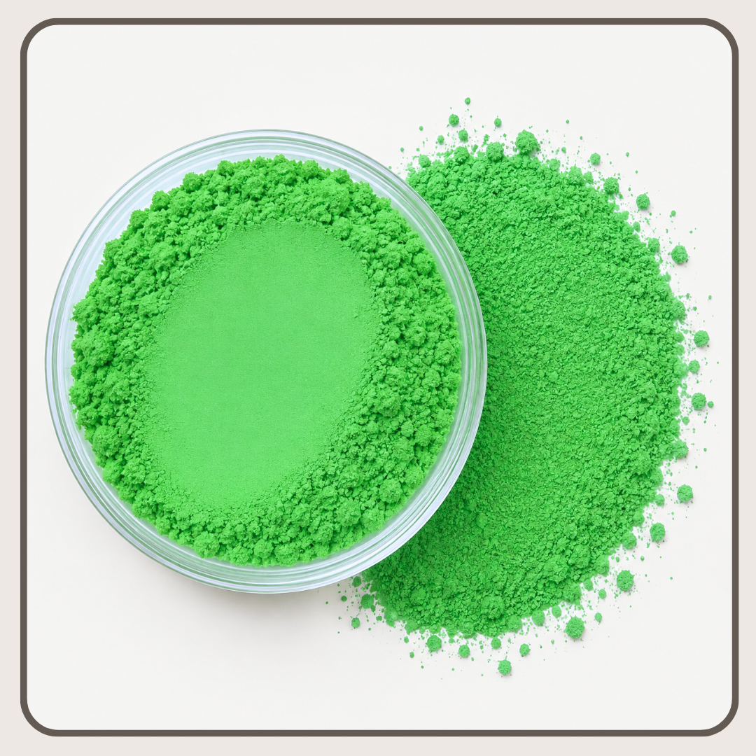 Bright Green Matte Pigment Powder