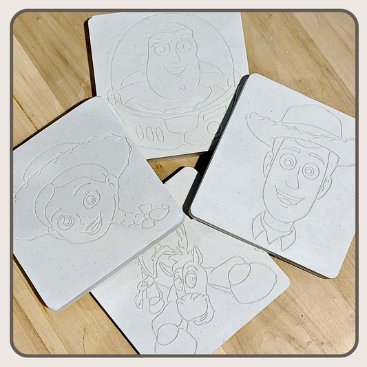 10cm Toy Story Plaster Plaque