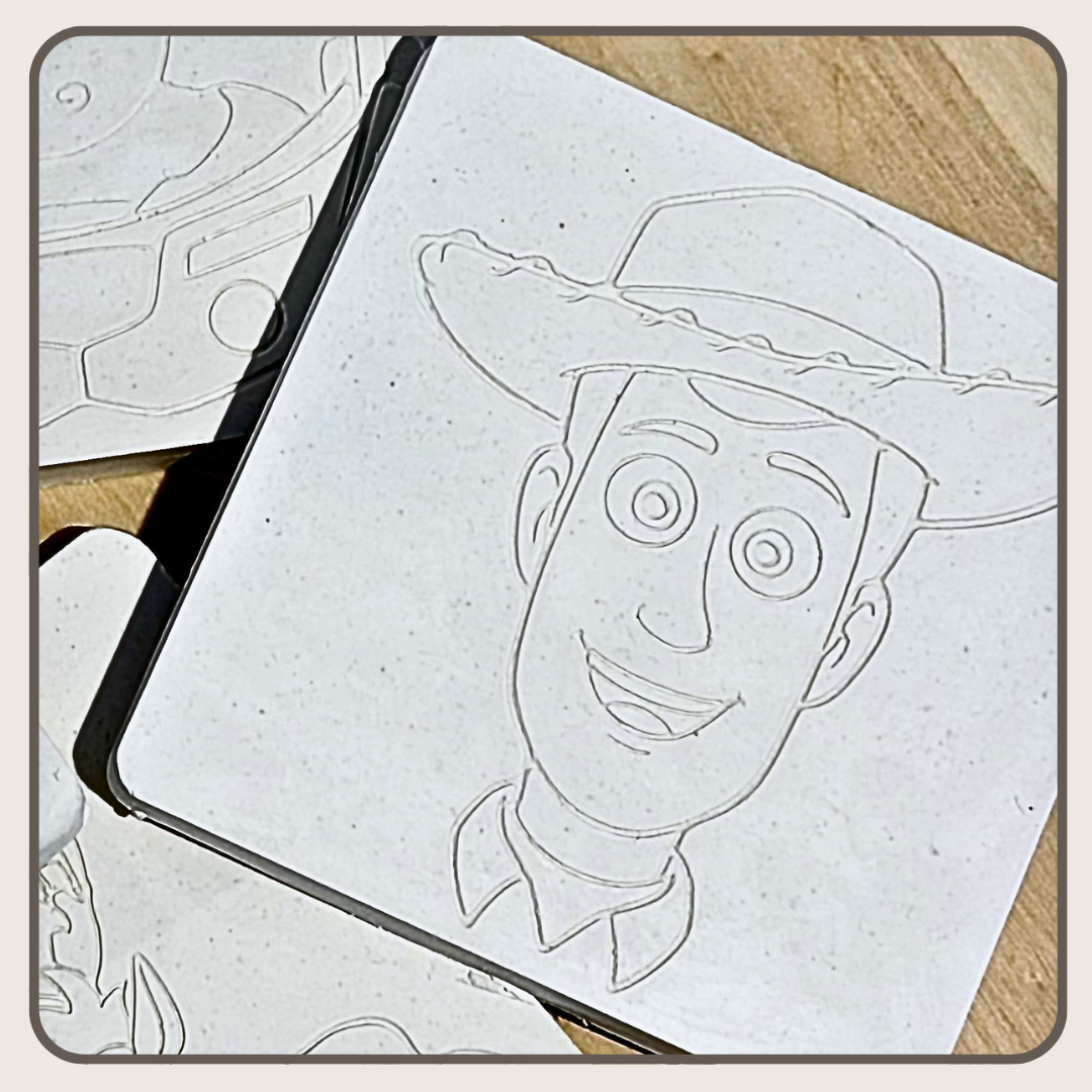 10cm Toy Story Plaster Plaque