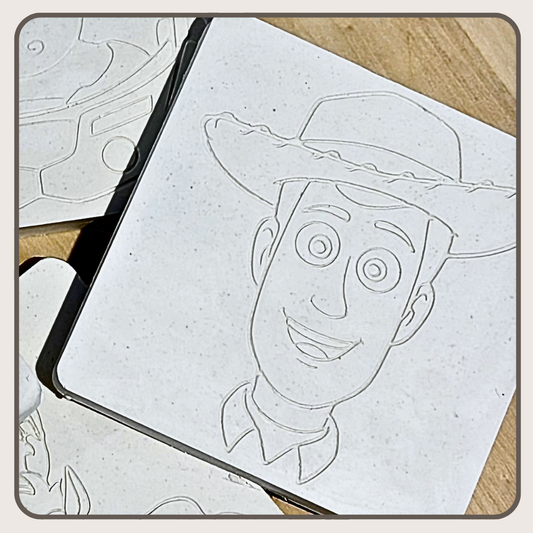 10cm Toy Story Plaster Plaque